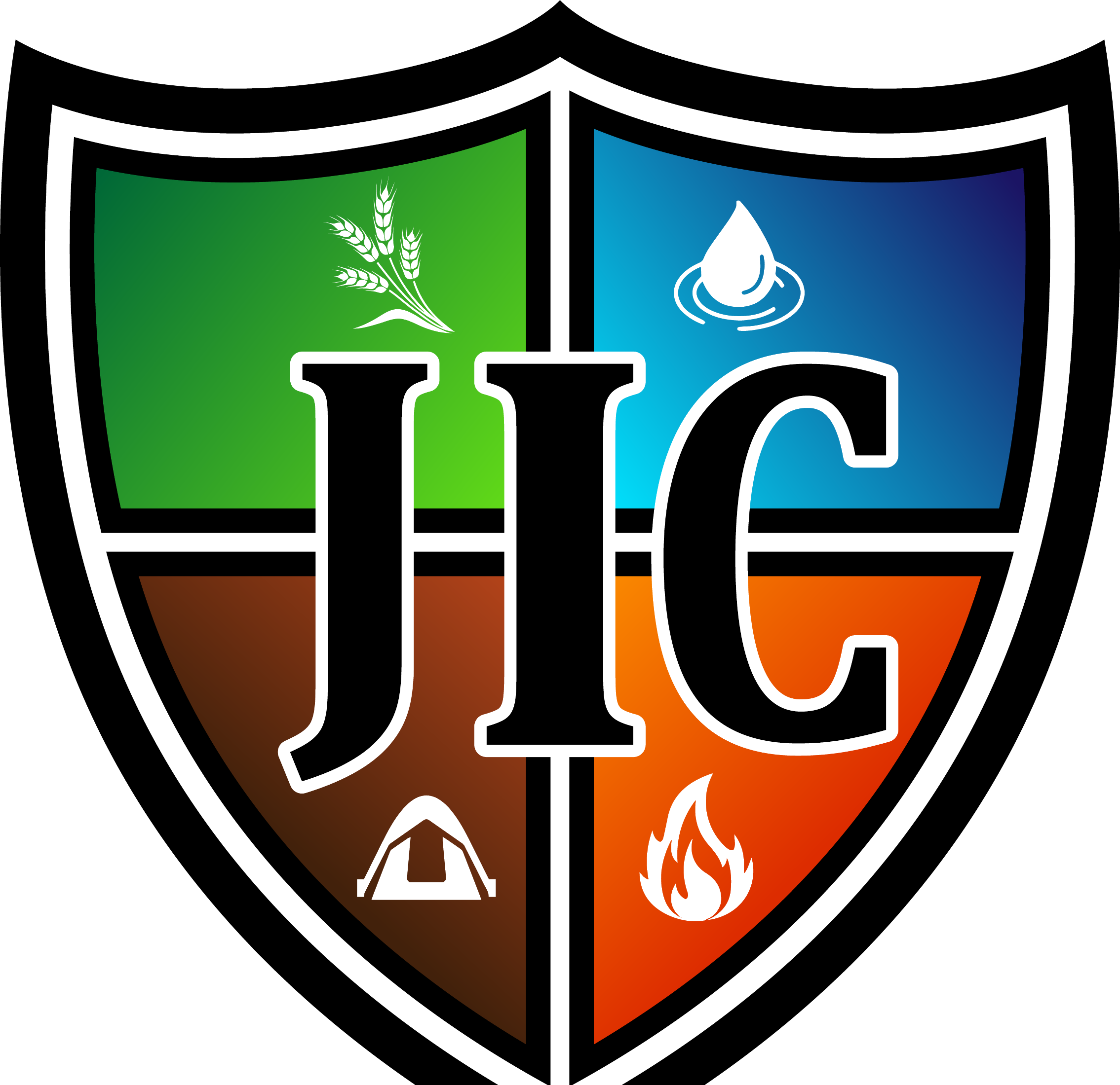 Just In Case shield logo